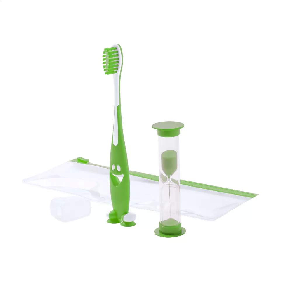 Toothie green  toothbrush set 