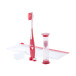 Toothie red  toothbrush set 