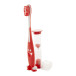 Toothie red  toothbrush set 