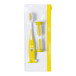 Toothie jaune  set brosse à dents 
