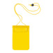 Coprox geel  waterdichte mobiele telefoon hoes 