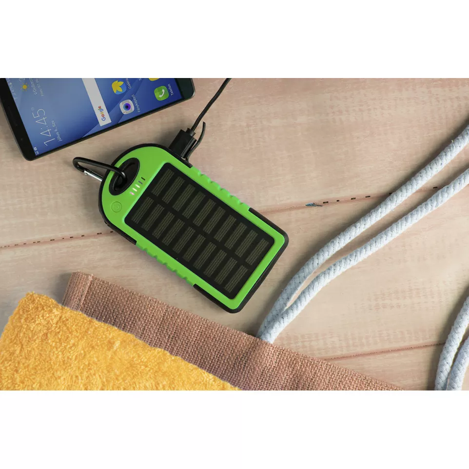 Durabank green  USB power bank 