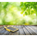 Durabank geel  USB power bank met zonne energie lader 