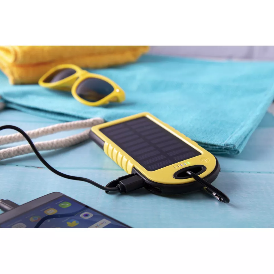 Durabank jaune  power bank USB 