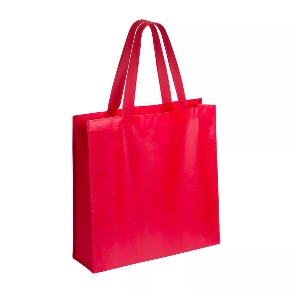 Denza red  shopping bag 