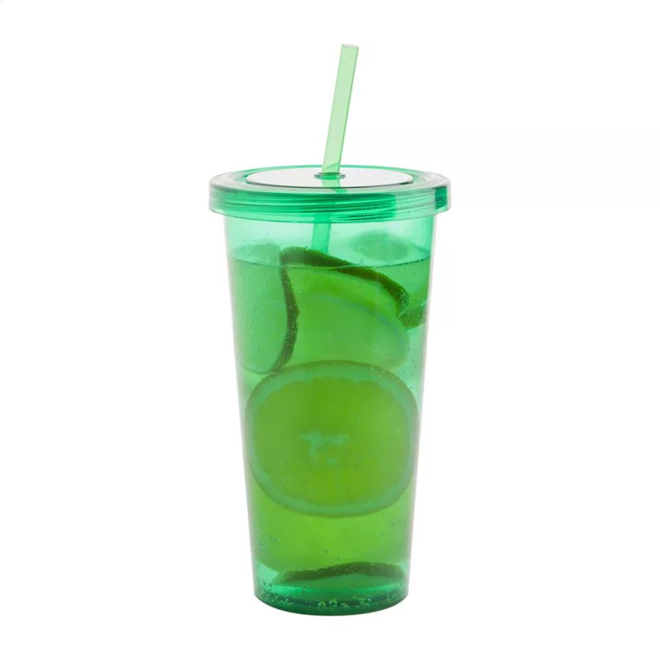 Combler vert  Gobelet en plastique 