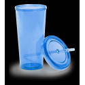 Combler bleu  Gobelet en plastique 
