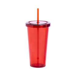 Combler red  tumbler cup 