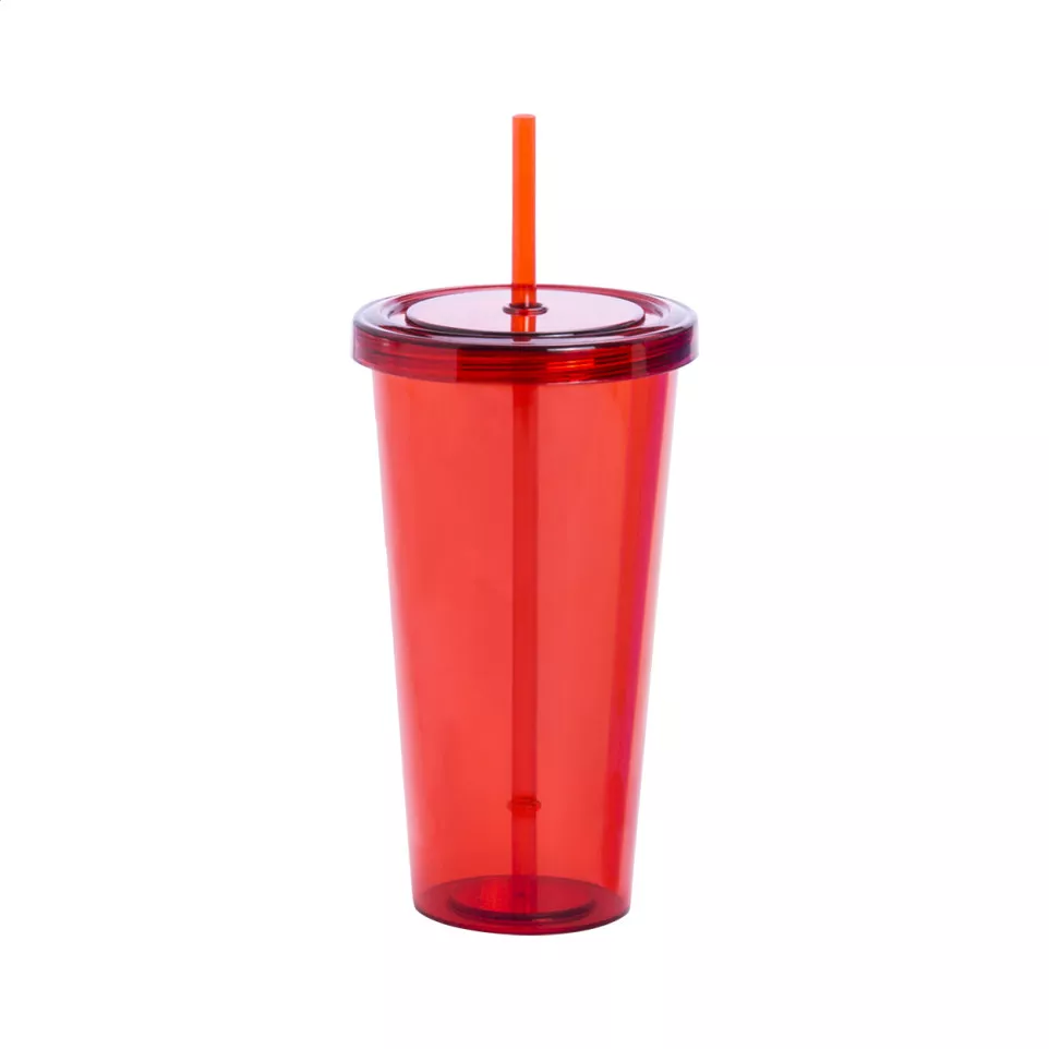 Combler red  tumbler cup 