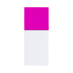 Nofri fuchsia  magnetisch notitieblok 