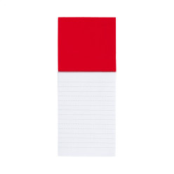 Nofri red  magnetic notepad 
