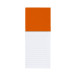 Nofri orange  magnetic notepad 