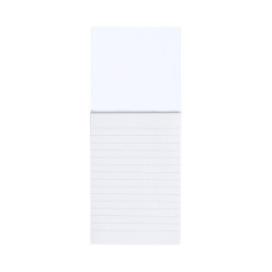 Nofri white  magnetic notepad 