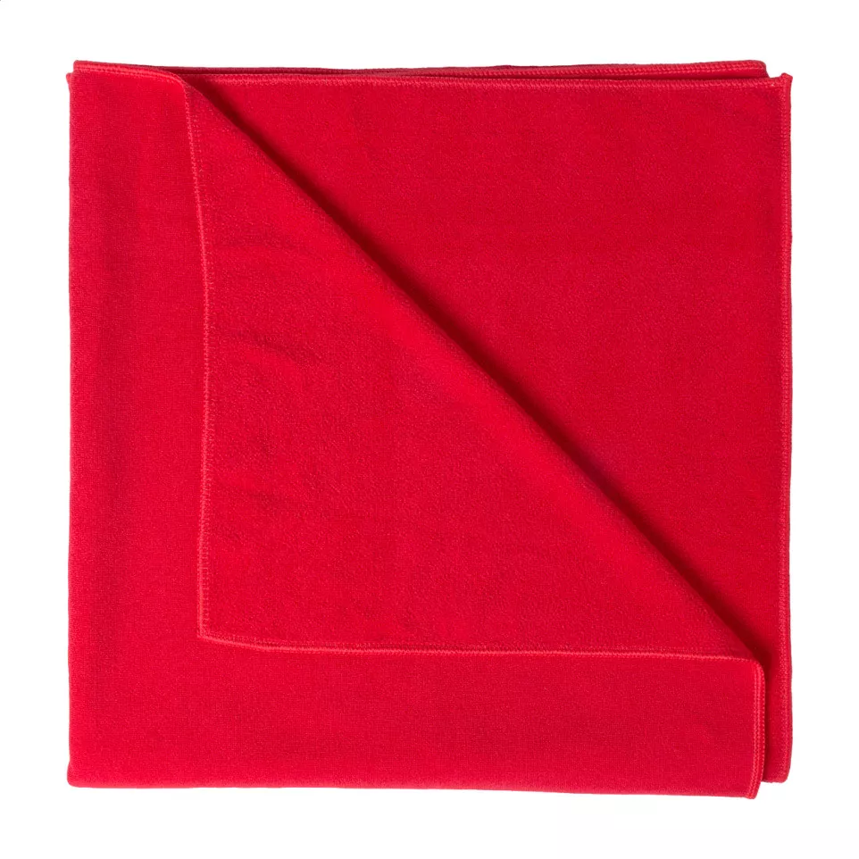 Evolve rouge  serviette microfibre 
