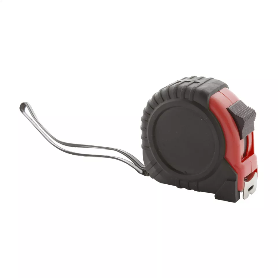 Meter 5M rood zwart rolbandmaat 