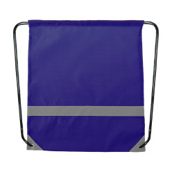 Vidraw blauw  reflecterende trekkoord tas 