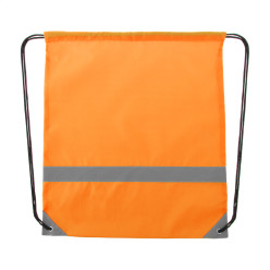 Vidraw oranje  reflecterende trekkoord tas 