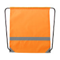 Vidraw oranje  reflecterende trekkoord tas 
