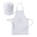 Mincok white  chef set for kids 