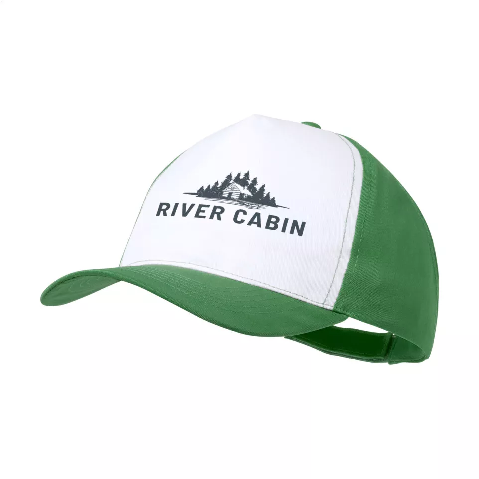 Sucap vert blanc casquette 