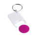 Trolex fuchsia blanc porte-clés jeton 