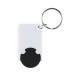 Trolex black white trolley coin keyring 