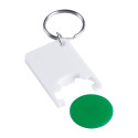 Trolex vert blanc porte-clés jeton 