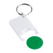 Trolex vert blanc porte-clés jeton 