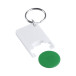 Trolex vert blanc porte-clés jeton 