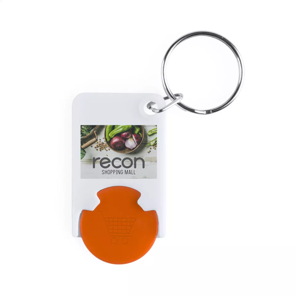 Trolex orange white trolley coin...