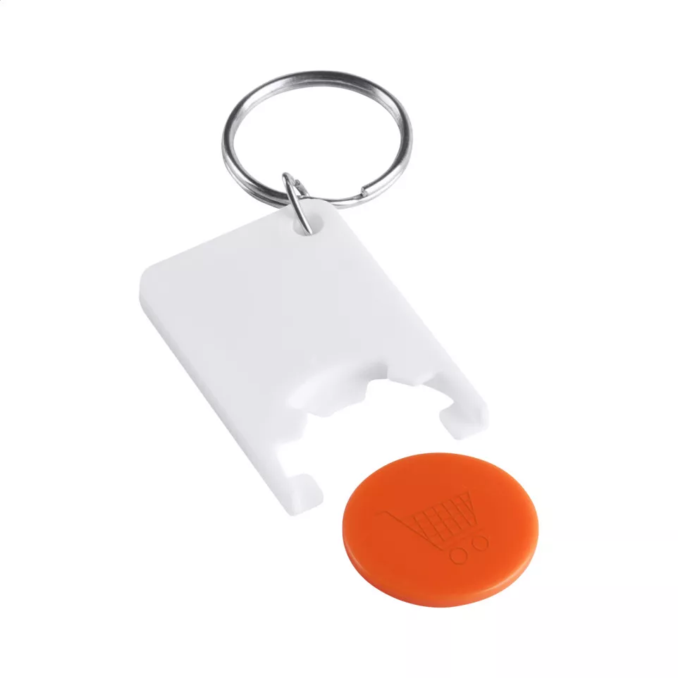 Trolex orange white trolley coin...