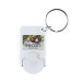 Trolex white white trolley coin keyring 