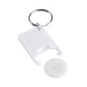 Trolex wit wit winkelwagenmunt sleutelhanger 