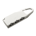 Baiyun silver  luggage lock 