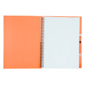 Tadil orange  notebook 