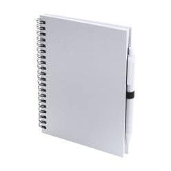 Corylus white  notebook 