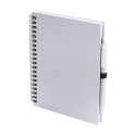 Corylus white  notebook 