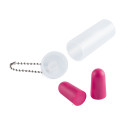 Plux fuchsia  bouchons d'oreilles 