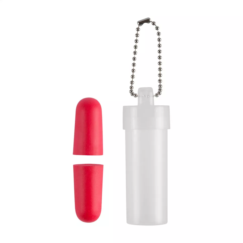 Plux red  earplugs 