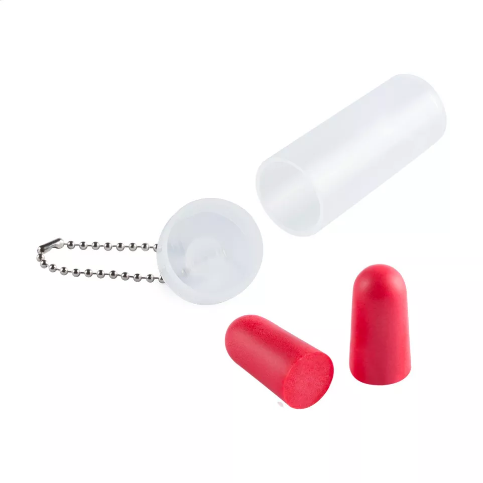Plux rouge  bouchons d'oreilles 