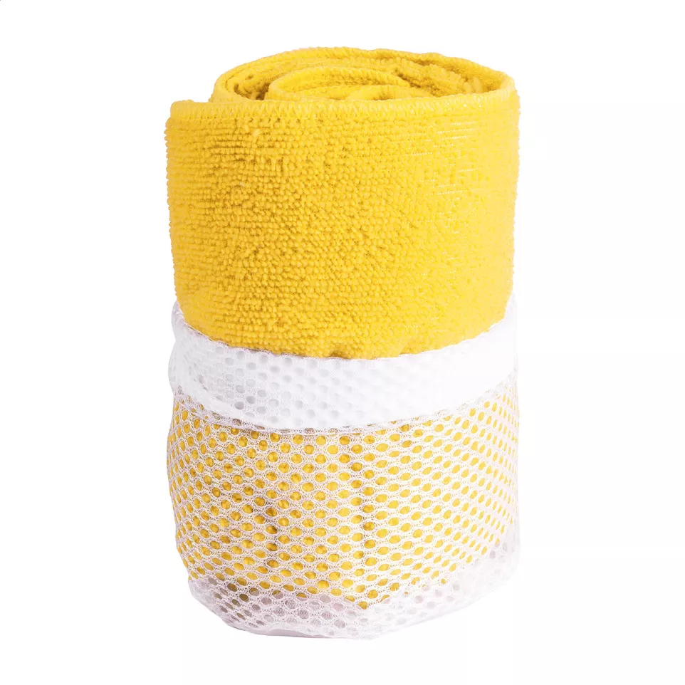 Venice jaune  serviette sport 
