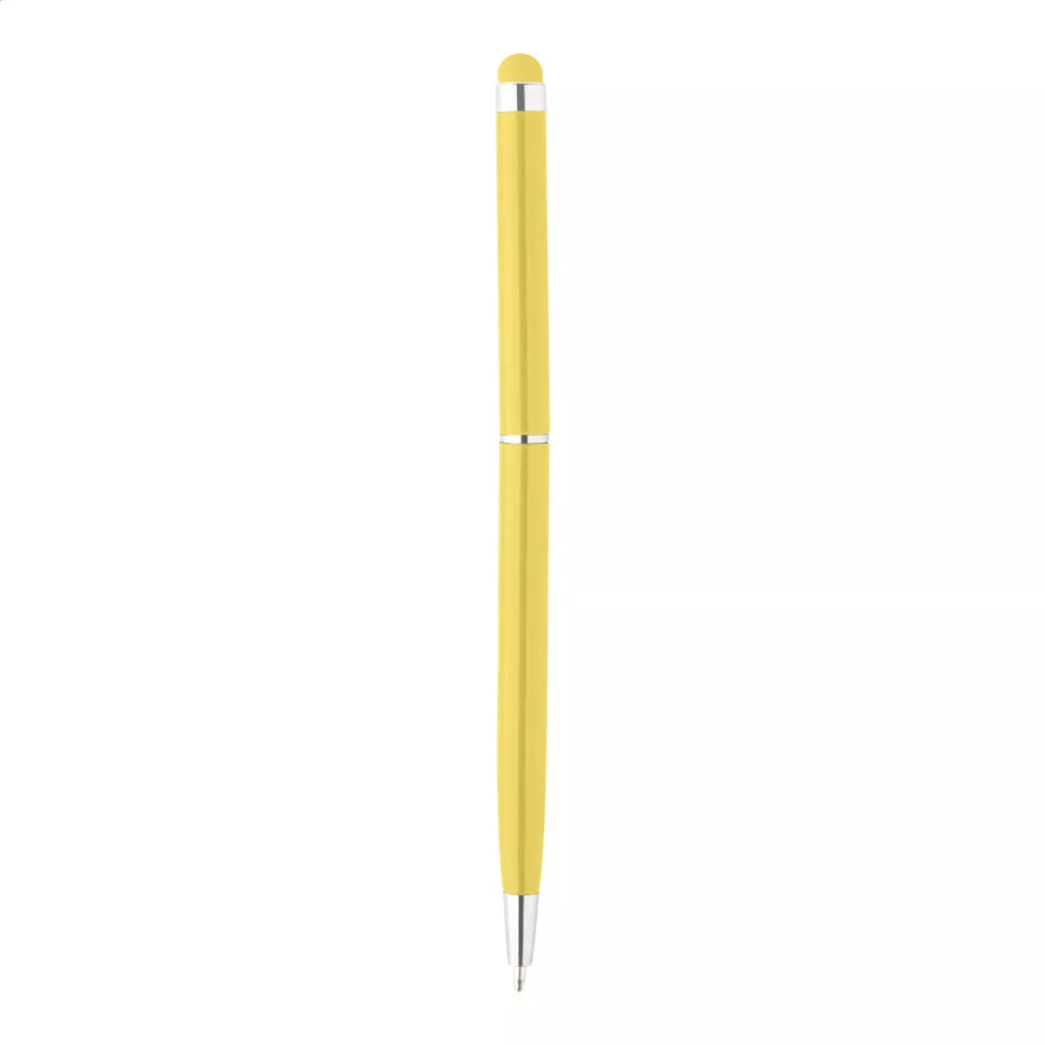 Todox jaune  stylo à bille avec stylet 