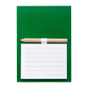 Pecfri green  magnetic notepad 