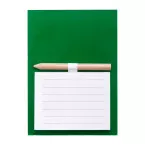 Pecfri green  magnetic notepad 