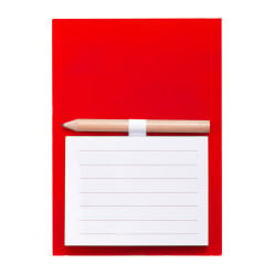 Pecfri rood  magnetisch notitieblok 