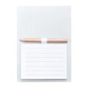 Pecfri wit  magnetisch notitieblok 