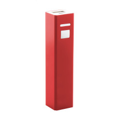 Balzur red  USB power bank 