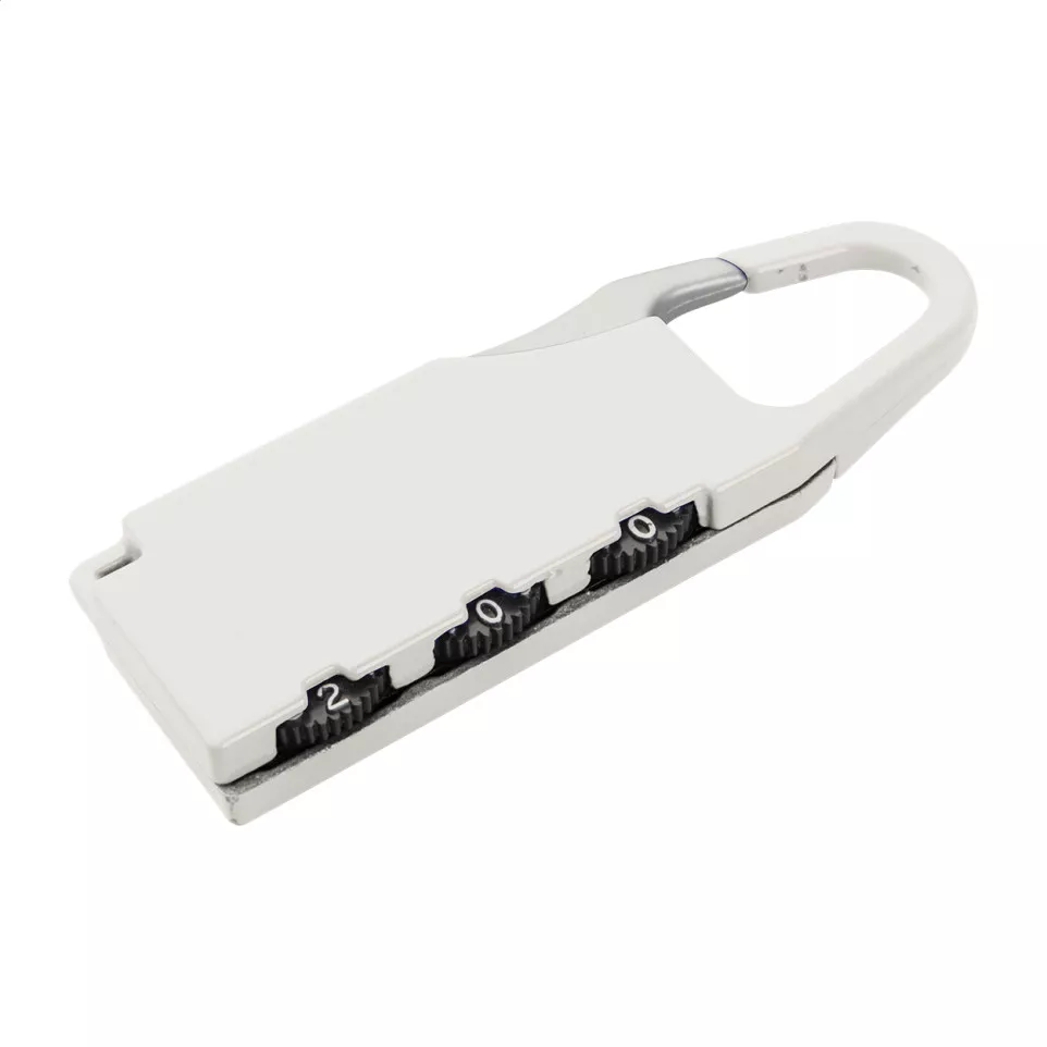 Baiyun blanc  cadenas à bagages 