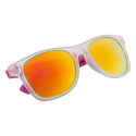 Harvey fuchsia froster wit zonnebril 