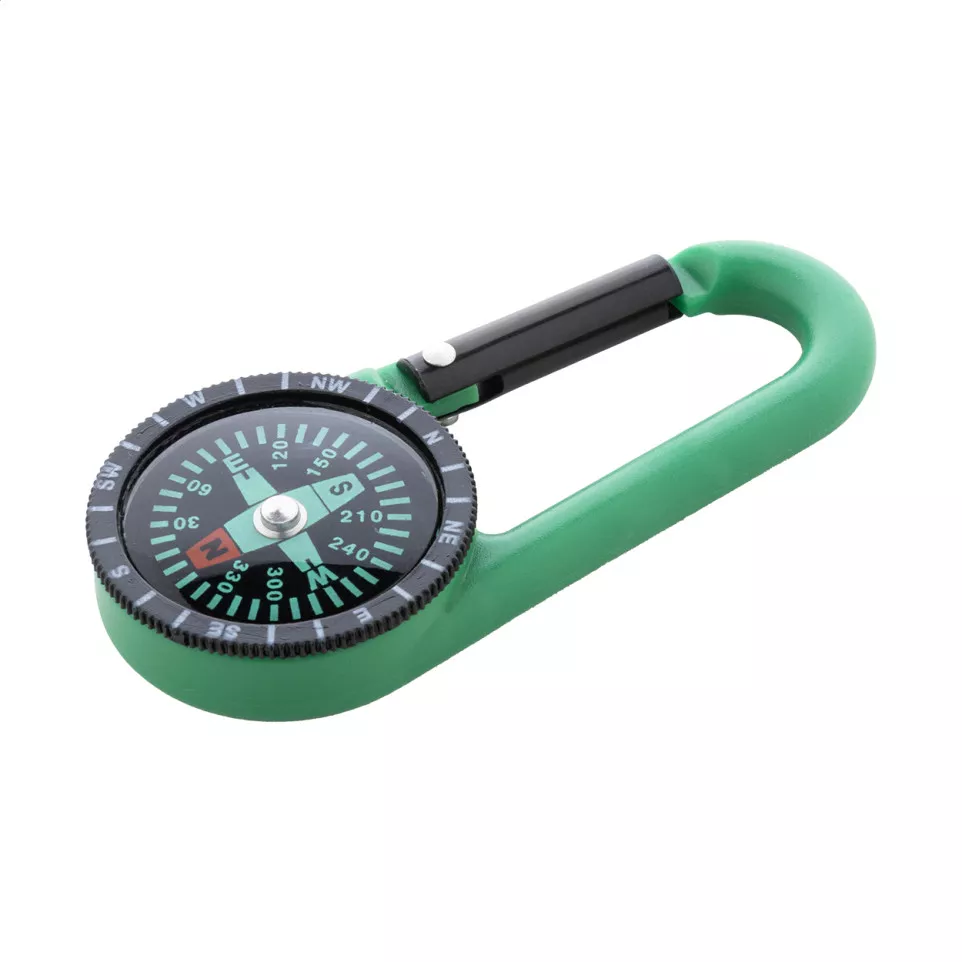 Edmund green black carabiner 
